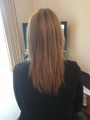 London Hair Extensions - Before Picture 